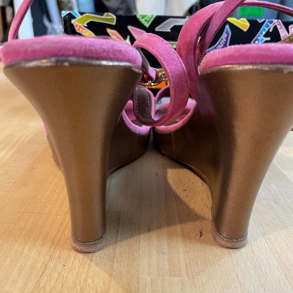 Pepol Ankle Strap Wedges - Barbie! - Picture 9 of 13